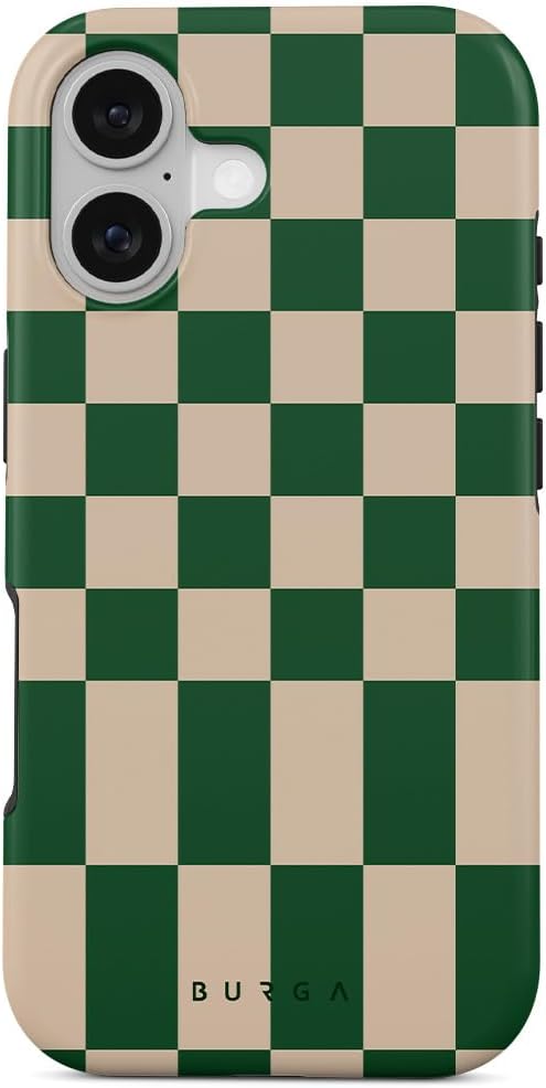 BURGA Phone Case for iPhone 17 - Cute, Trendy, Aesthetic, Pattern Phone Cover, Hard Shell Protection - fits Apple iPhone 17 Case for Women and Men