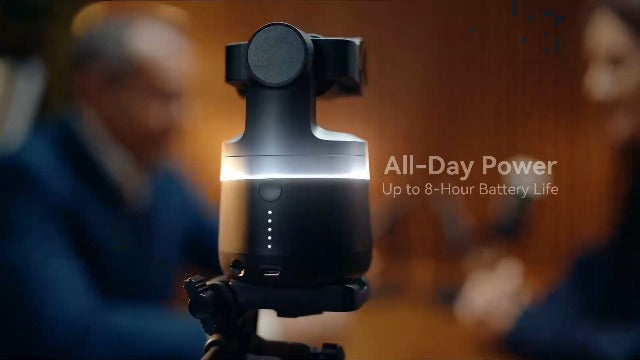 EMEET PIXY Wireless 4K Dual-Lens AI Tracking Streaming Camera