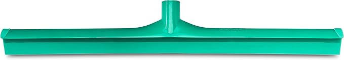SPARTA 3656809 Plastic Floor Squeegee, Shower Squeegee, Heavy Duty Squeegee With Rubber Blade For Windows, Glass, Shower Doors, Floors, Windshields, 24", Green, (Pack of 6)