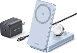 UGREEN MagFlow Qi2.2 25W 3-in-1 Foldable Wireless Charging Station - Image 1