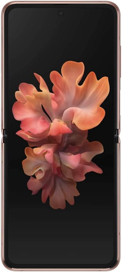Samsung Galaxy Z Flip 5G, US Version, 256GB, Mystic Bronze - Unlocked (Renewed)