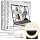 GearLight Selfie Ring Light for Computer or Phone - iPhone Compatible LED Lighting for Laptop Webcam, Video Recording - Rechargeable Circle Clip - Cute Stuff & Room Decor - White - 3.5 inch