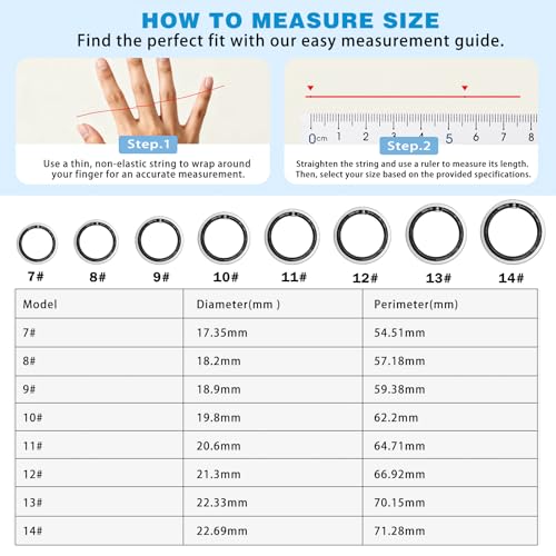 Smart Ring Women Men, Fitness Tracker, No Subscription, Sleep, Silver 8