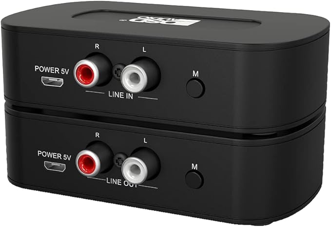 OSD Audio Wireless 5.8GHz Subwoofer Kit Transmitter and Receiver, Fast Connection WSK-SUB