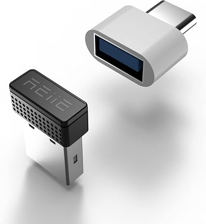 Mouse Jiggler with Type-C Adapter,Undetectable Mouse Mover Device USB Port,Simulate Movement,Driver-Free,Plug&Play