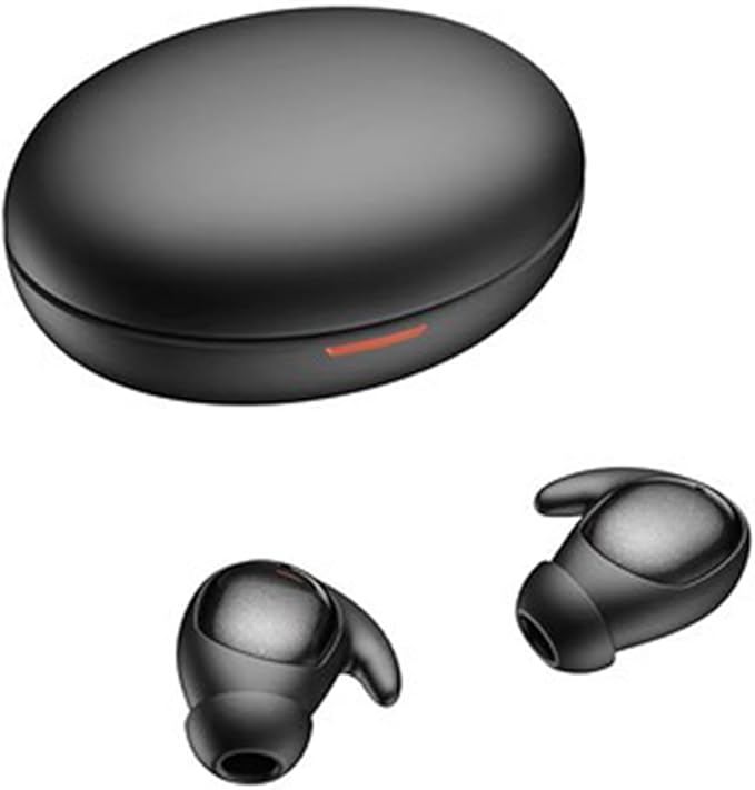 Sleep Headphones Sleep Headphones Wireless Bluetooth 5.3 Sleep Earbuds for Side Sleepers Sleep Earbuds Noise Cancelling Invisible Earbuds Comfortable Wireless Headphones Black