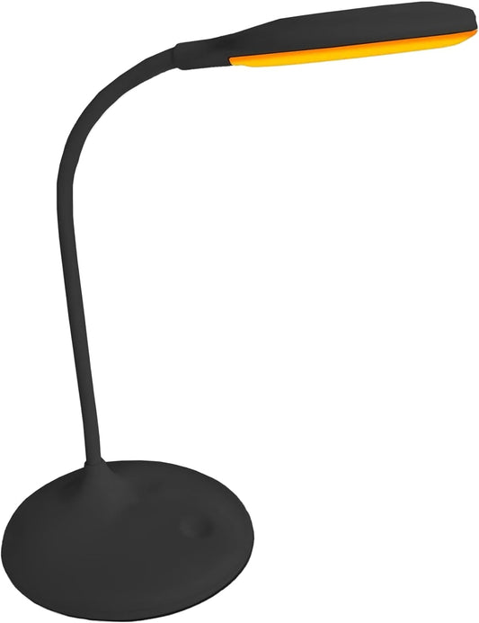 Desk Lamp, Blue Light Blocking, 3 Modes: Amber 1600K, Red, Full-Spectrum 4000K, Dimmable, Rechargeable, Eye Strain Relief, Circadian Friendly