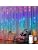 suddus Curtain Lights for Bedroom, 320 Led 9.8ft x9.8ft Hanging String Lights Indoor, Curtain String Lights for Backdrop, Window, Wall, Wedding, Party, Garden, Porch, Brithday Decor Multicolor