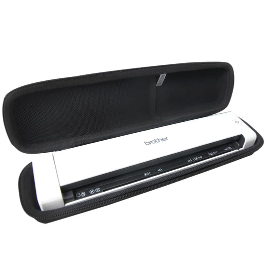 Adada Hard Travel Case for Brother DS-640 / DS-740D / DS-720D Duplex Compact Mobile Document Scanner