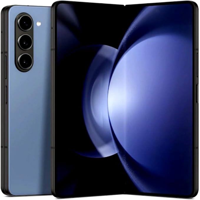 Samsung Galaxy Z Fold 5 5G US Version, 512GB, Blue - Unlocked (Renewed)