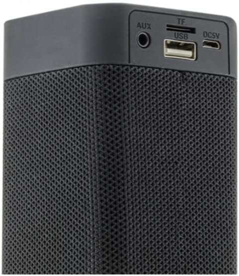 I.Sound ISound-6961 15-in. High-Performance Bluetooth Sound Bar and Speakerphone with FM Radio, Black