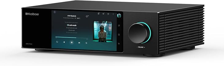 DMP-K7 Plus Hi-Fi Streamer,MusicService&Streaming,DAC,Preamp,All-in-One,8G DDR4+64G eMMC,4X ESS9039Q2M DAC,Dual Femtosecond Clock,WIFI6,768kHz/32Bit DSD512,App Control,AirPlay,NAS Home Audio