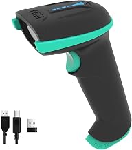 Tera Barcode Scanner with Battery Indicator: 1D Wireless, 5100 Blue