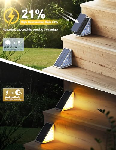 LED Solar Step Lights — Waterproof Deck Lighting - Image 3