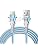 YACSEJAO Dual 180° Rotating USB Type C Cable 6.6FT 65W