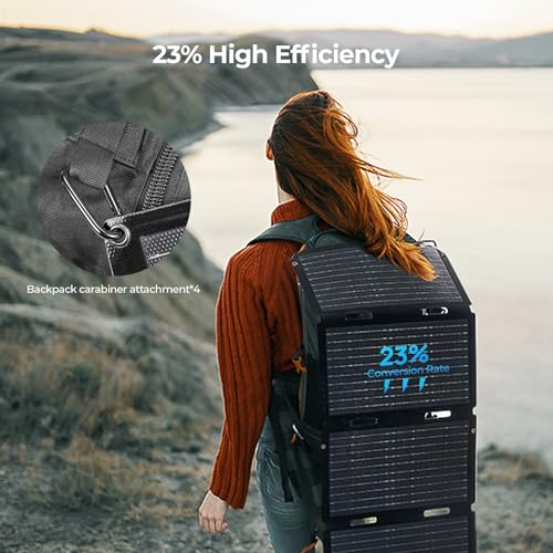 BougeRV 50 Watt Solar Panel, Foldable Portable Charg | Charging & Powe - Image 4