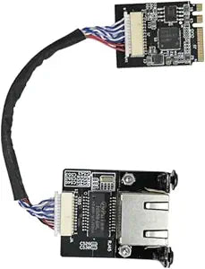 Intel i226-V Gigabit 2.5G Ethernet Server NIC Card - 30CM M.2 A+E Key Interface for Enhanced Network Speeds,Support youyeetoo X1 X86 SBC