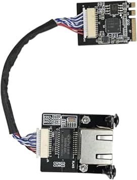 Intel i226-V Gigabit 2.5G Ethernet Server NIC Card - 30CM M.2 A+E Key Interface for Enhanced Network Speeds,Support youyeetoo X1 X86 SBC