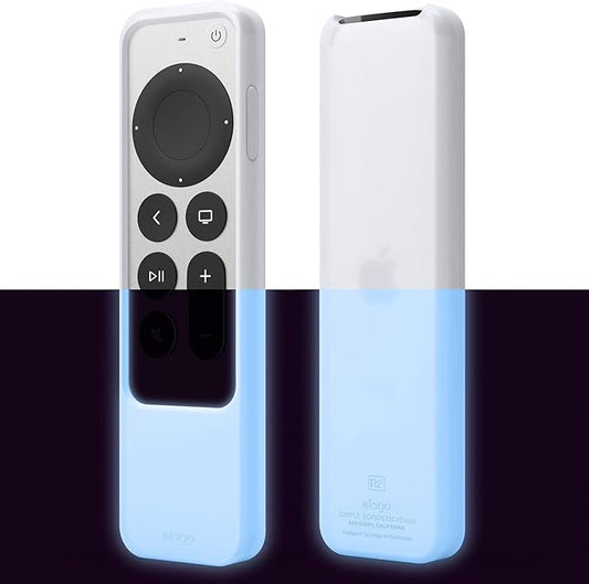 elago R2 Slim Case Compatible with 2022 Apple TV 4K HD Siri Remote 3rd Generation, Compatible with 2021 Apple TV Siri Remote 2nd - Light, Scratch-Free, Full Access to All Functions [Nightglow Blue]