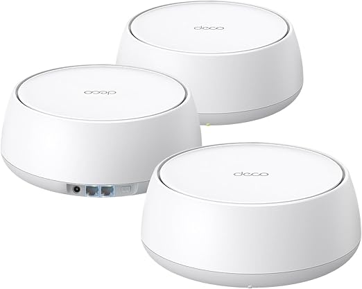 Deco 7 Dual-Band BE5000 WiFi 7 Mesh Wi-Fi System 4-Stream 5 Gbps, 240 Mhz