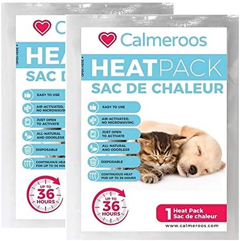 Puppy Heartbeat Toy Sleep Aid with 2 Long-Lasting Heat Packs Last 36 Hours Each Puppy Anxiety Relief Soother Dogs Cuddle Calming Behavioral Aid for Pets (Black and Brown)