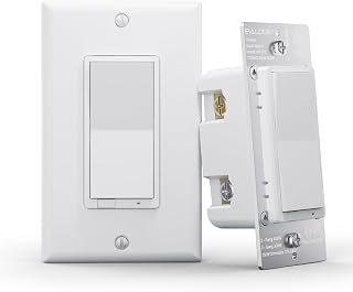 EVA LOGIK Smart WiFi Dimmer Light Switch, Single Pole & 3-Way