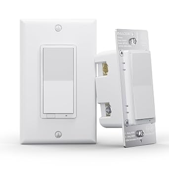 EVA LOGIK Smart WiFi Dimmer Light Switch, Single Pole & 3-Way