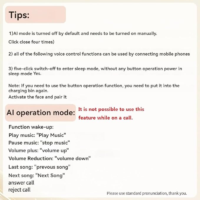 AI Smart Mini Invisible Sleep Wireless Bluetooth Headphones,Wireless Earbuds,Sleep Earbuds Side Sleepers, Invisible Headphones, Bluetooth Headset, Perfect for Side Work Study Hiking and More