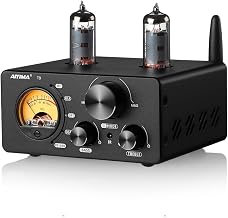 AIYIMA T9 200W Bluetooth Tube Amplifier,2.0/2.1 Stereo Home Audio Receiver - Image 1