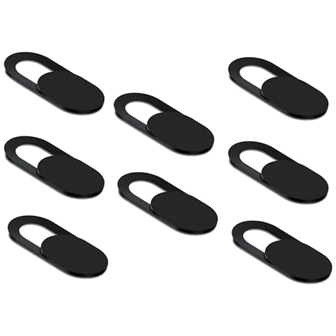 Webcam Cover (8 Pack) 0.03 inch Ultra Thin Laptop Camera Cover Slide for iPhone iPad MacBook Pro Computer iMac Cell Phone PC Accessories Camera Blocker Slider