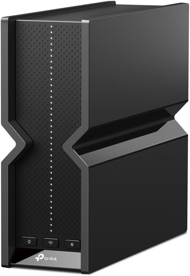 TP-Link - Archer BE11000 Tri-Band Wi-Fi 7 Router - Black (Renewed)