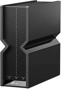 TP-Link - Archer BE11000 Tri-Band Wi-Fi 7 Router - Black (Renewed)