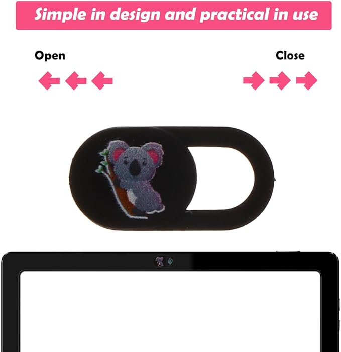3 Pack Laptop Cover Slide Privacy Protection Webcam Covers for Computer Tablet Compact Wear-Resistant Privacy