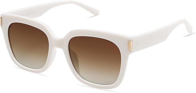 SOJOS Polarized Sunglasses for Women Men Trendy Square Large Sun Glasses SJ2149