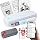 2025 Portable Wireless Inkless Thermal Printer – Bluetooth Mobile Printer for iPhone, Android, Laptop, Tablet for Home and School– 8.5”x11” w/Free Shockproof Case & 3 Rolls Thermal Paper