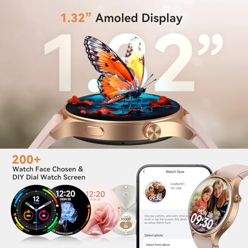 Smart Watch for Women, Answer/Make Call, 1.32'' AMOL | Smartwatches - Image 5