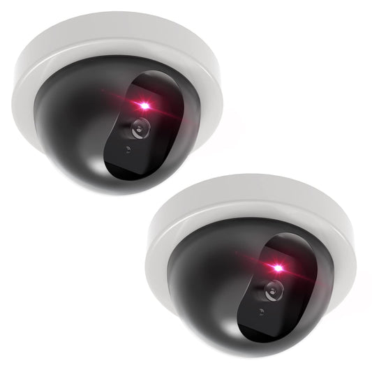 WALI CCTV Dome Fake Camera with Flashing Red Light, | Smart Home - Image 1