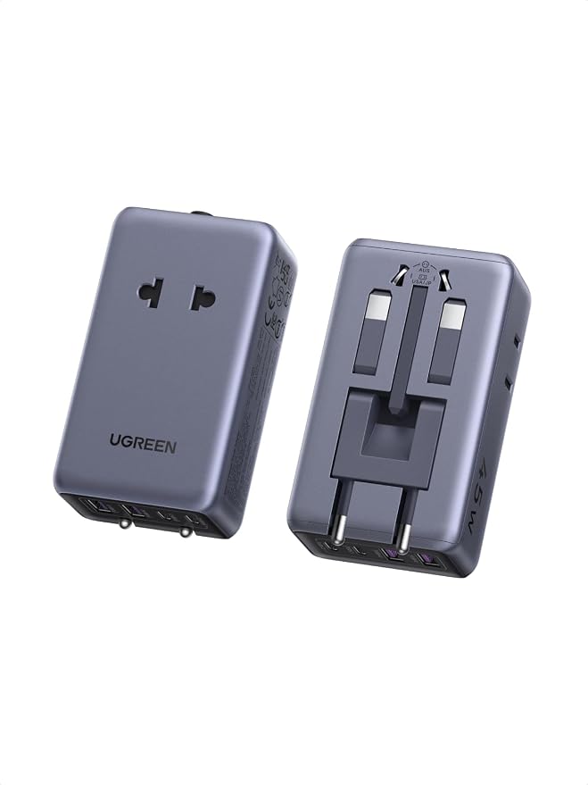 UGREEN 45W 6-Port Universal Travel Plug Adapter Worldwide - Image 8