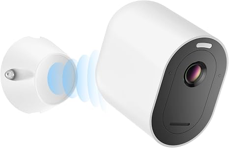 Magnetic Wall Mounts Compatible with Arlo Pro 5S 2K, Pro 4, Pro 3, Ultra 2, and Ultra Cameras, Arlo Accessories, Easy to Install - White (1 Pack)