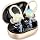 Wireless Earbuds Sports, Bluetooth 5.4 Headphones Hifi Stereo, Earphones with Earhooks, 50H Playback Over Ear Buds, IP7 Waterproof Fitness Headset for Gym Running Workout, ENC Noise Cancelling Mic