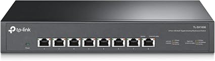 TP-Link TL-SX1008, 8 Port 10G/Multi-Gig Unmanaged Ethernet Switch