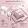 Wireless Earbuds, Bluetooth 5.4 Headphones, in-Ear Earphones with 4 ENC Mics Deep Bass Stereo, 40H Playtime LED Display Mini Charging Case Ear Buds, IP7 Waterproof Wireless Headphones for Android iOS