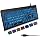 X9 Large Print Backlit Computer Keyboard - Easy to See Big Letters - Lighted USB Wired Keyboard with 7-Colors Backlight LED, Full Size Oversized Light Up Keyboard for Windows, PC, Laptop, Desktop