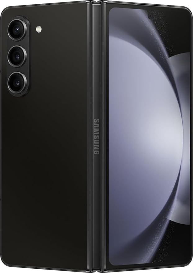 Samsung Galaxy | Z Fold 5 | F9460 Foldable Design | 5G | 256GB Storage, 12GB RAM | Factory Unlocked Global Smartphone Mobile Cell - Phantom Black (Renewed)