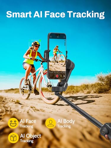 AOCHUAN Gimbal Stabilizer for iPhone w/Bluetooth Rem | Phone Accessori - Image 6