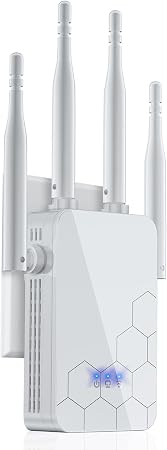 2026 WiFi Extender Internet Booster, 10000 Sq.ft Long Range Repeater Wireless Routers Amplifier, Mesh Wi-Fi 80% Faster | Broader Than Ever, Support More Network Devices at Home, 1-Tap Setup