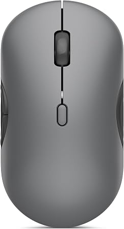 Lenovo 700 Multi-Device Wireless Mouse, Bluetooth or 2.4 GHz USB-A Connection, Connect up to 3 Devices, 36 Month Battery Life, Luna Grey