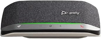 Poly - Sync 20 Bluetooth/USB-A Speakerphone - Personal Portable Speakerphone - Noise & Echo Reduction - Connect to Cell Phones via Bluetooth or Computers via USB-A Cable - Works with Teams, Zoom