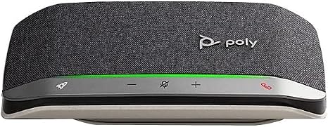 Poly - Sync 20 Bluetooth/USB-A Speakerphone - Personal Portable Speakerphone - Noise & Echo Reduction - Connect to Cell Phones via Bluetooth or Computers via USB-A Cable - Works with Teams, Zoom