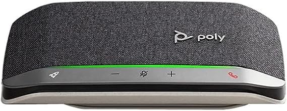 Poly - Sync 20 Bluetooth/USB-A Speakerphone - Personal Portable Speakerphone - Noise & Echo Reduction - Connect to Cell Phones via Bluetooth or Computers via USB-A Cable - Works with Teams, Zoom